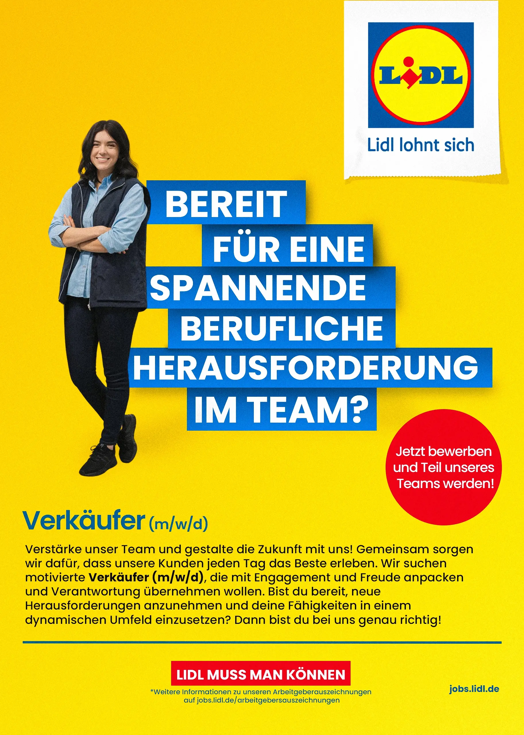 LIDL Stellenanzeige – Verkäufer (m/w/d) gesucht